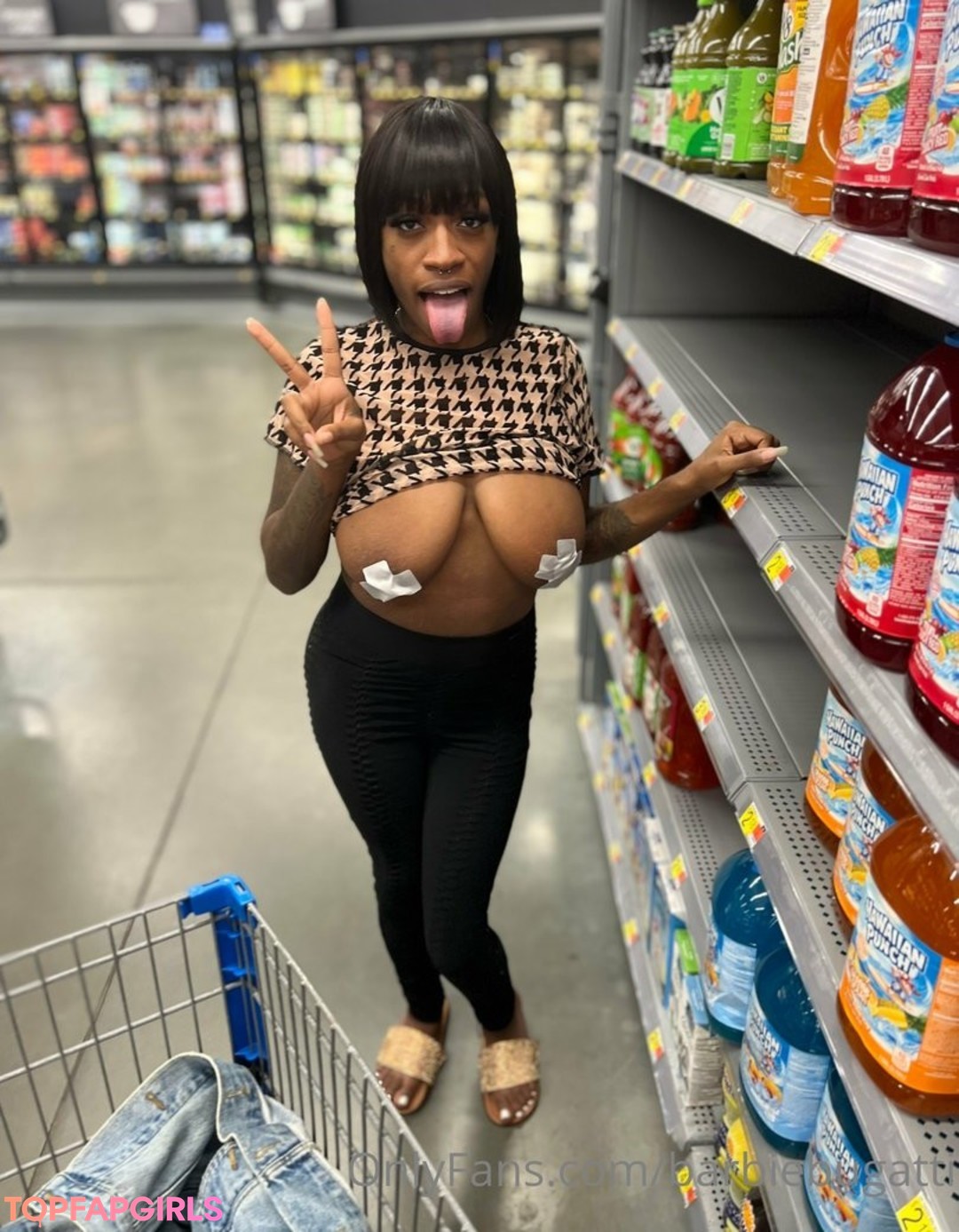 Nacktes geleaktes OnlyFans-Foto von Barbie Bugatti #1449