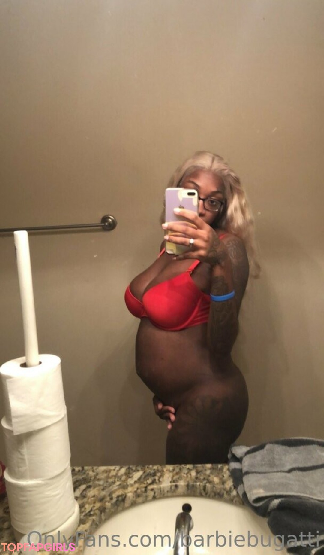 Nacktes geleaktes OnlyFans-Foto von Barbie Bugatti #1615