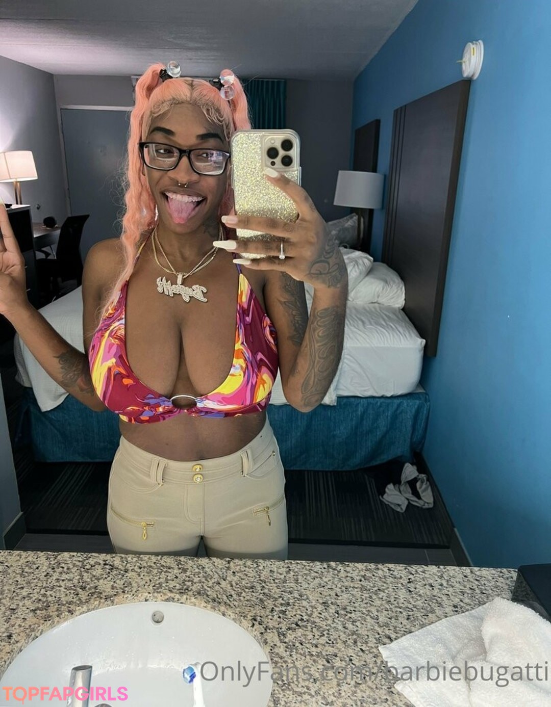 Nacktes geleaktes OnlyFans-Foto von Barbie Bugatti #1788
