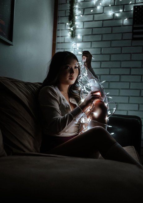 Nacktes geleaktes OnlyFans-Foto von Lizzie Vang