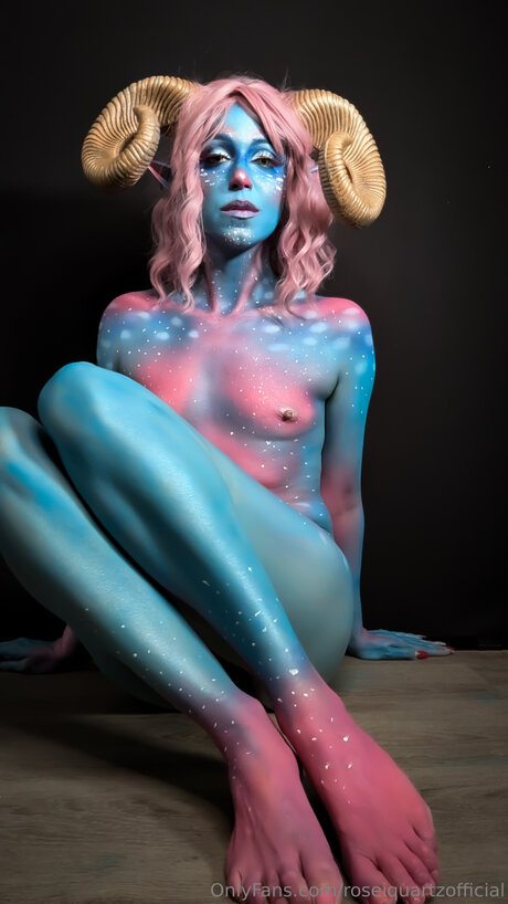 Nacktes geleaktes OnlyFans-Foto von Roseiquartzofficial