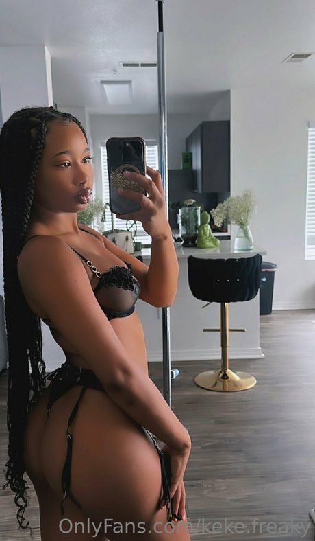 Nacktes geleaktes OnlyFans-Foto von Keke Freaky