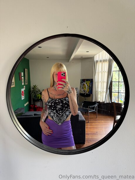 Nacktes geleaktes OnlyFans-Foto von Ts Queen Matea