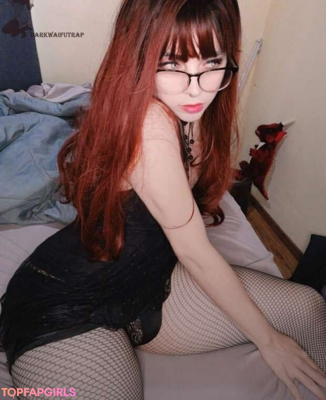 Nacktes geleaktes OnlyFans-Foto von Darkwaifutrap #1069