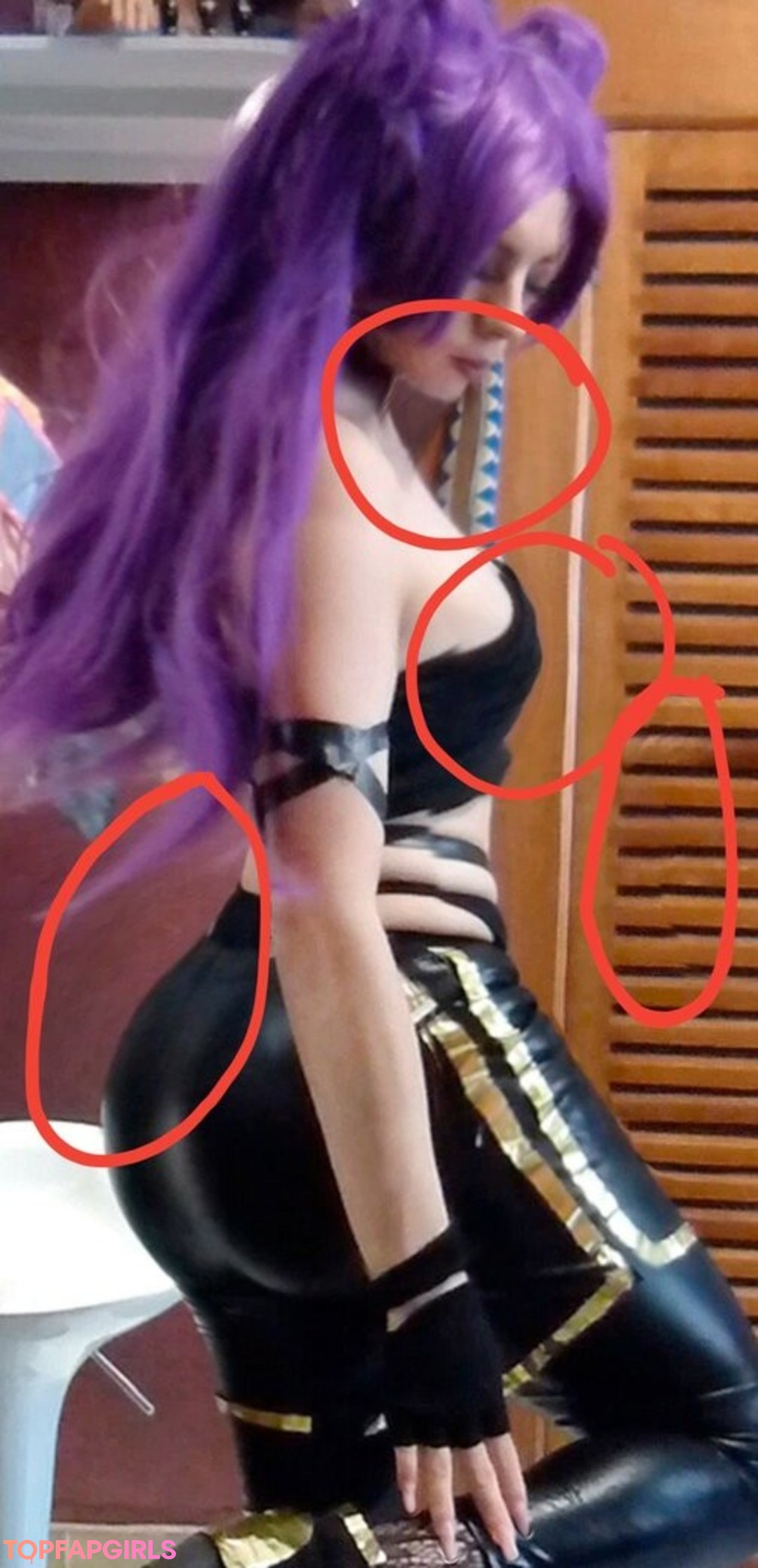 Nacktes geleaktes OnlyFans-Foto von Darkwaifutrap #1126