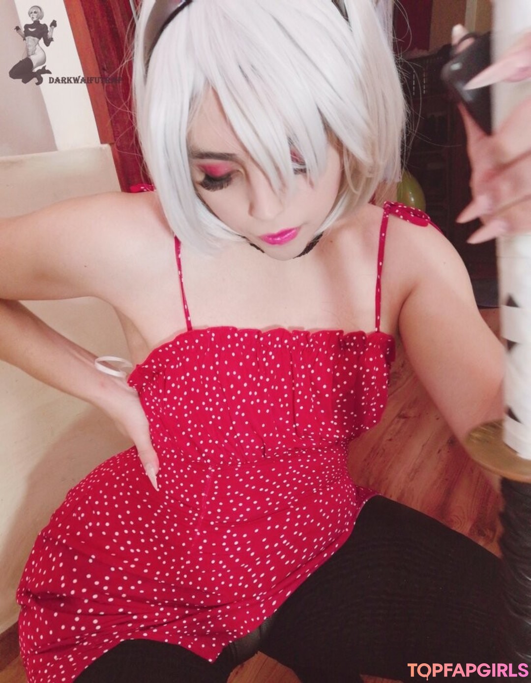 Nacktes geleaktes OnlyFans-Foto von Darkwaifutrap #1743