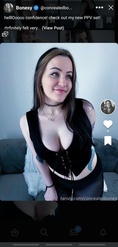 Nacktes geleaktes OnlyFans-Foto von Concealedbones