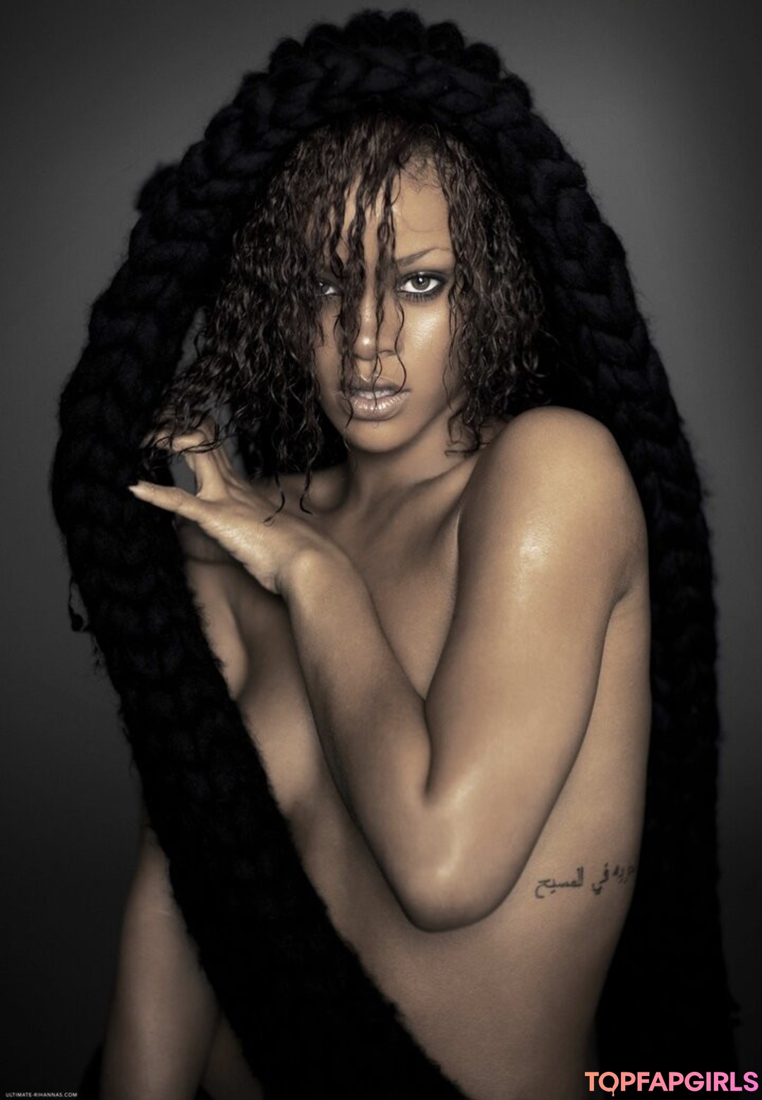 Nacktes geleaktes OnlyFans-Foto von Rihanna #1017