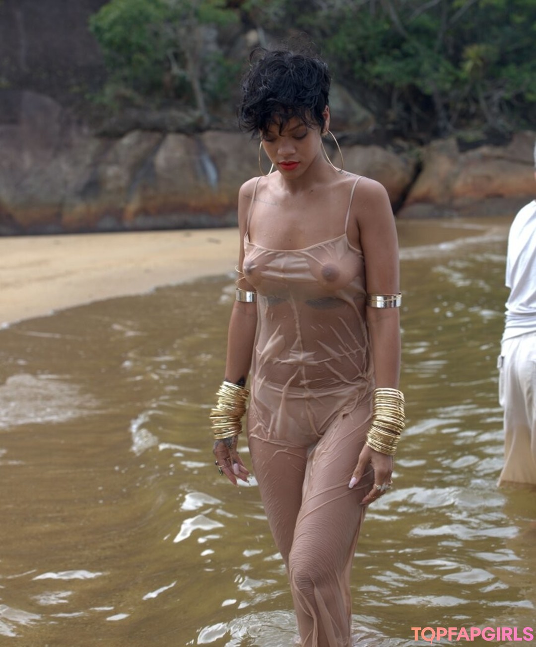 Nacktes geleaktes OnlyFans-Foto von Rihanna #1372