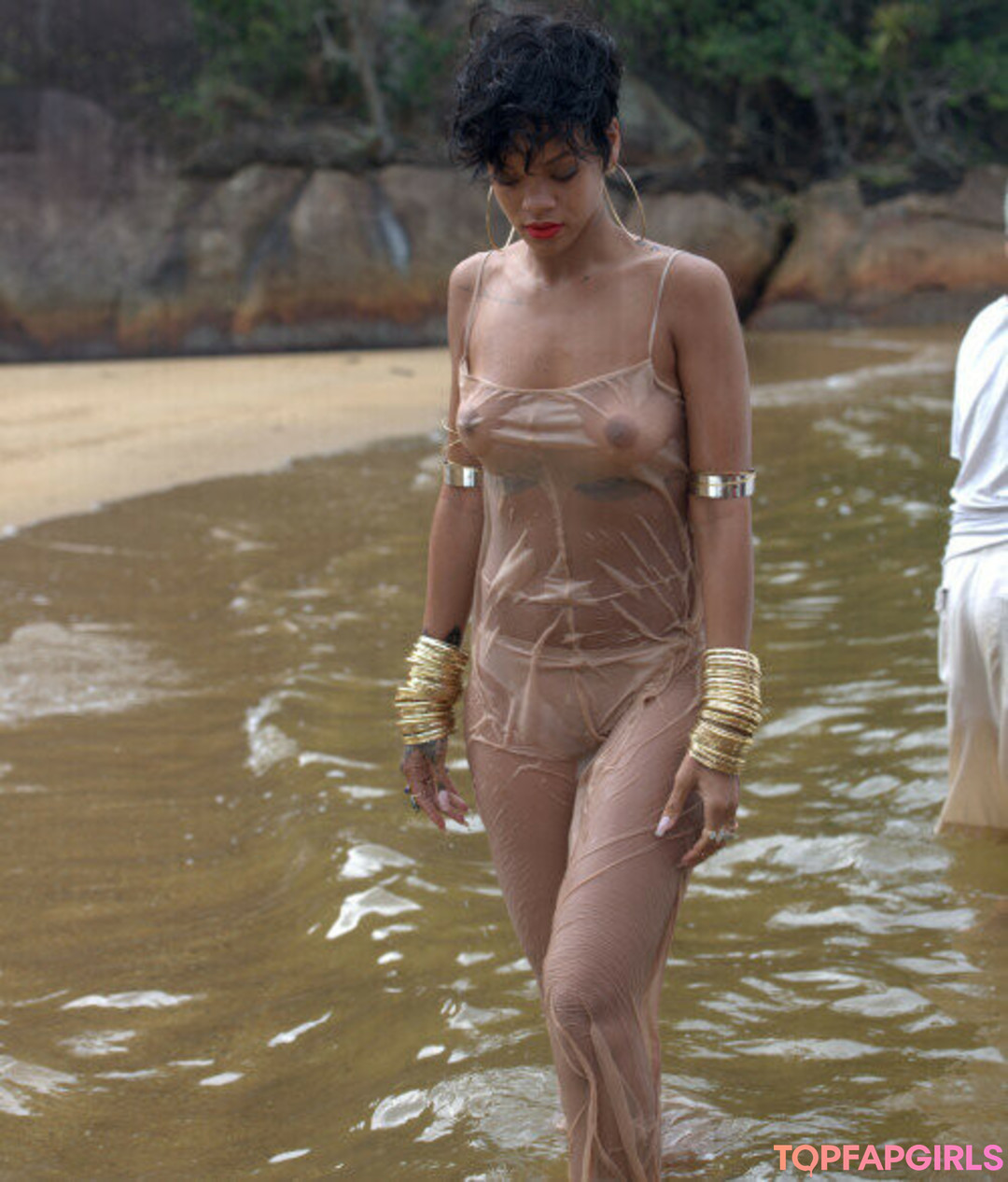 Nacktes geleaktes OnlyFans-Foto von Rihanna #1377