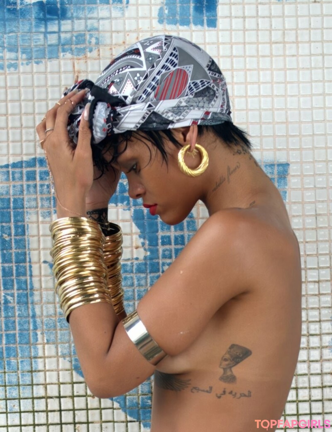 Nacktes geleaktes OnlyFans-Foto von Rihanna #1498