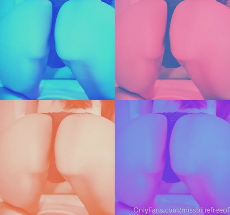 Nacktes geleaktes OnlyFans-Foto von Missbluefreeof