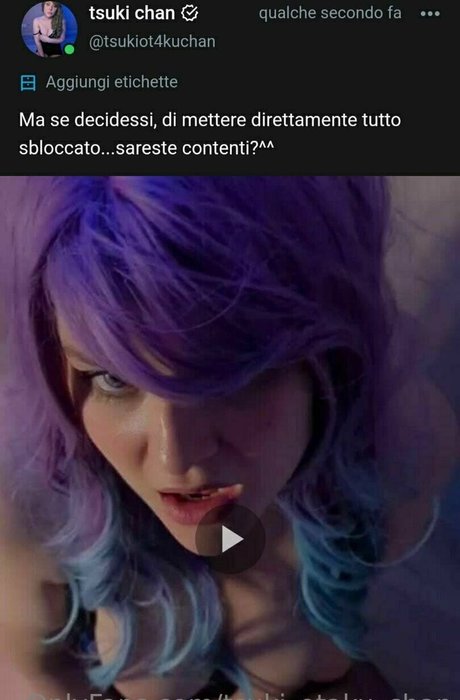 Nacktes geleaktes OnlyFans-Foto von Tsukiotakuchan