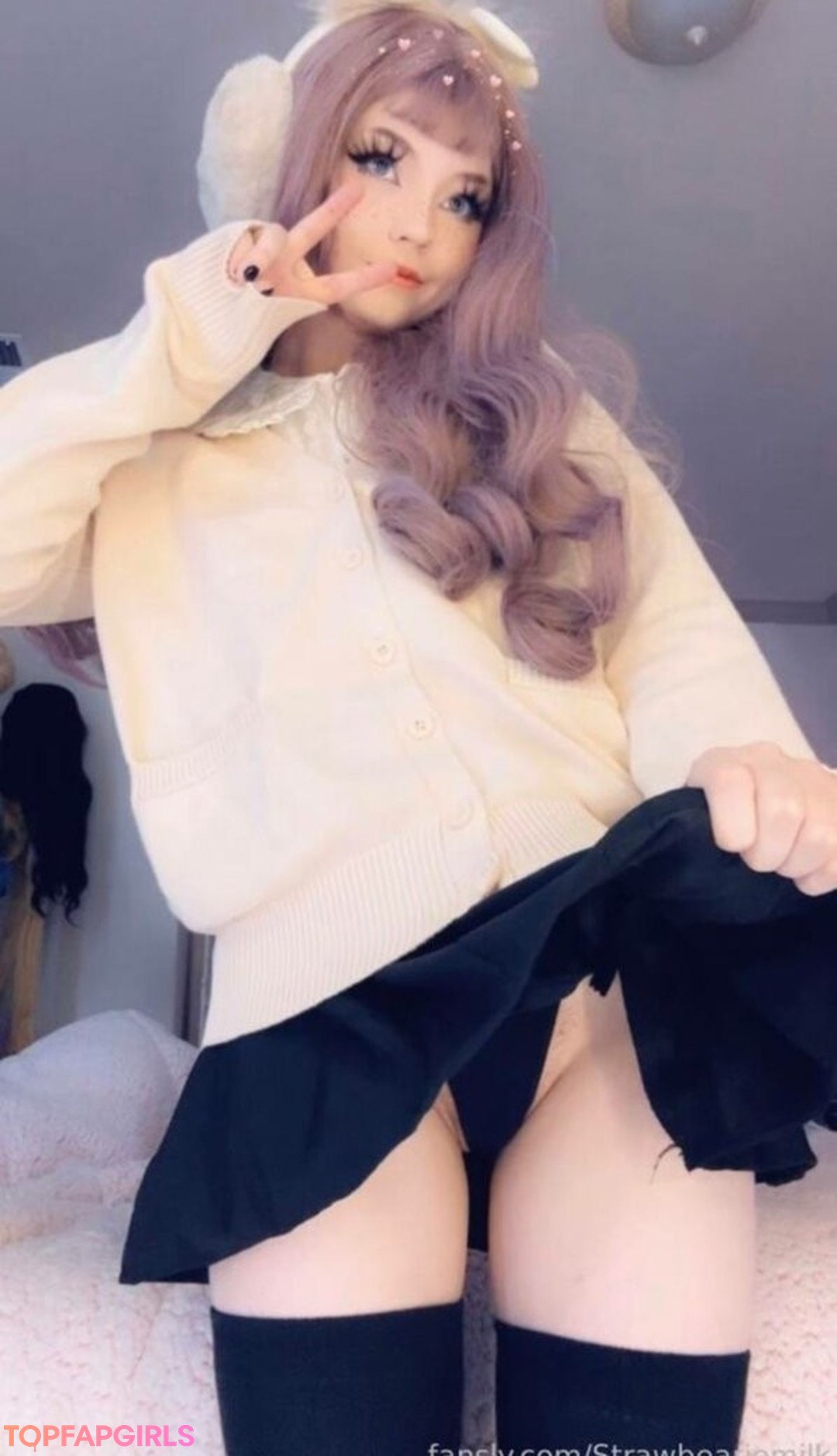 Nacktes geleaktes OnlyFans-Foto von Strawbeariemilkk #1962
