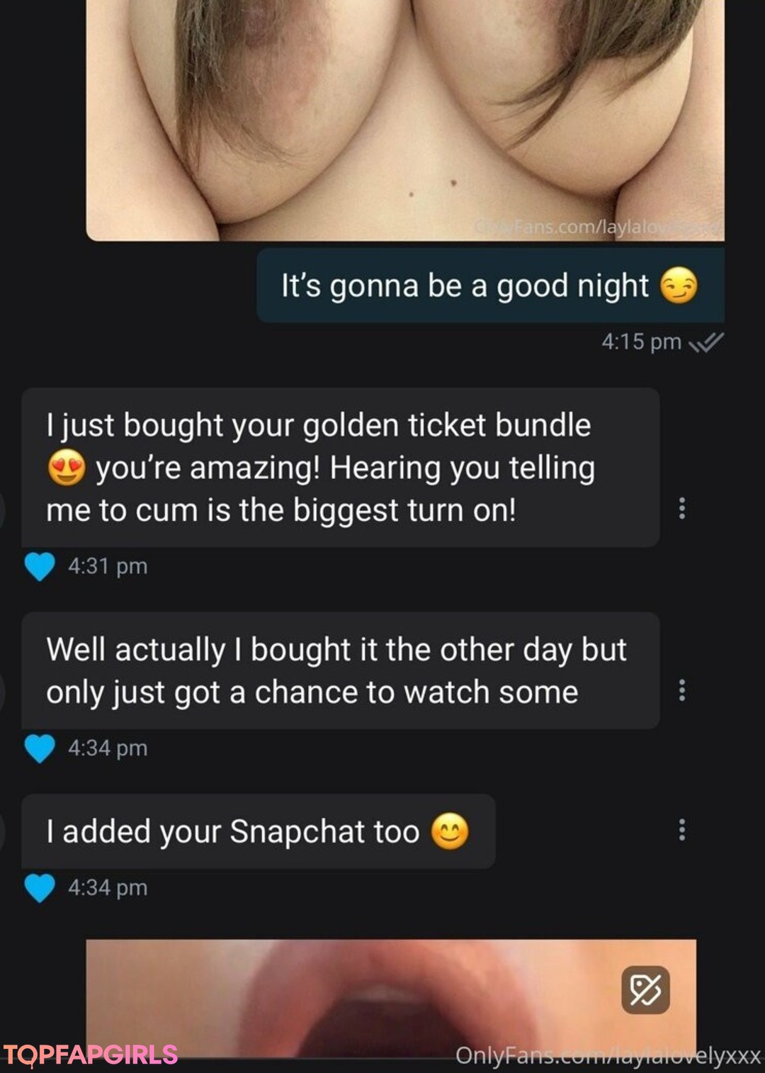 Nacktes geleaktes OnlyFans-Foto von Breed Me Please #1067