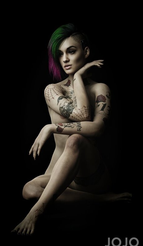 Nacktes geleaktes OnlyFans-Foto von Cyberpunk 2077