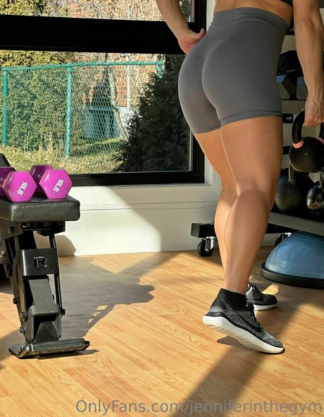 Nacktes geleaktes OnlyFans-Foto von Jenniferinthegym