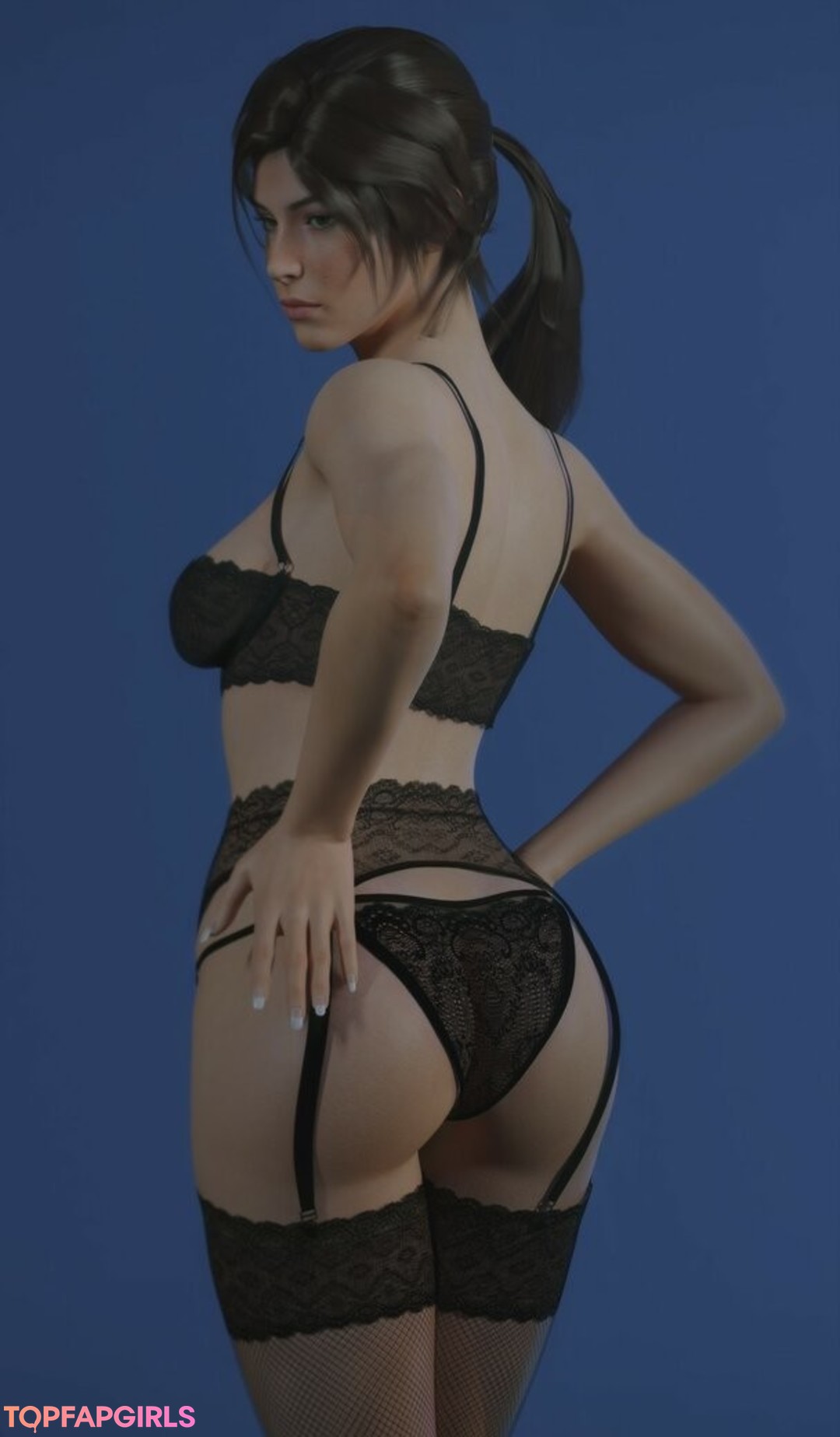 Nacktes geleaktes OnlyFans-Foto von Tomb Raider Lara Croft #1032