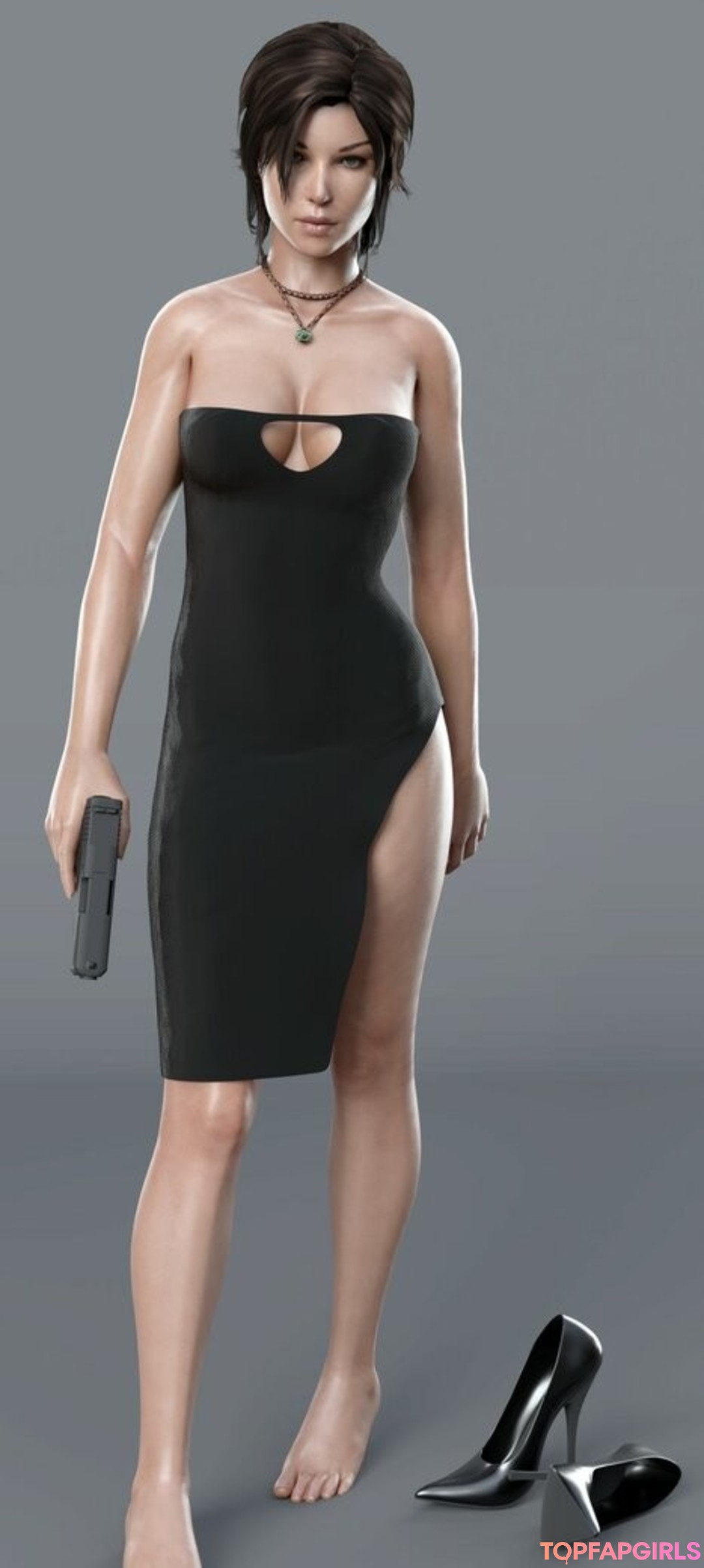 Nacktes geleaktes OnlyFans-Foto von Tomb Raider Lara Croft #1133
