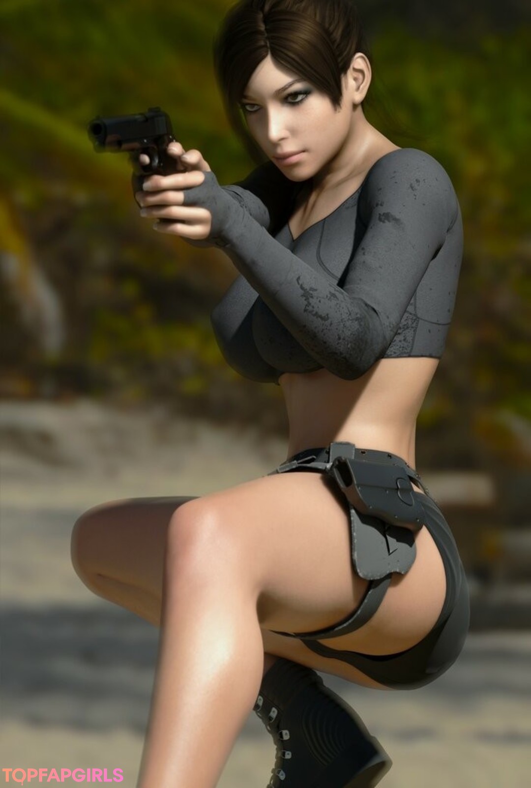 Nacktes geleaktes OnlyFans-Foto von Tomb Raider Lara Croft #1149