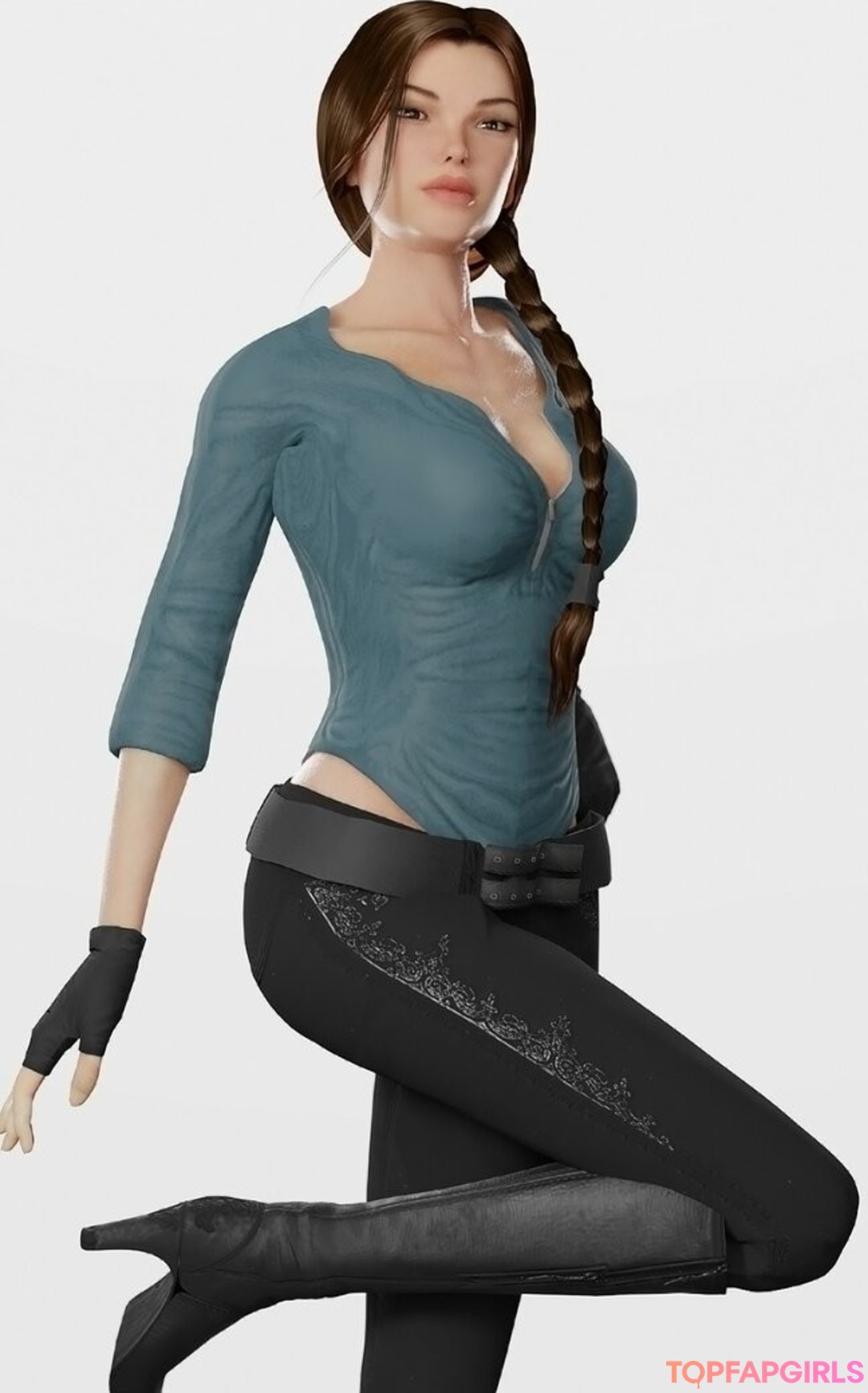 Nacktes geleaktes OnlyFans-Foto von Tomb Raider Lara Croft #1157