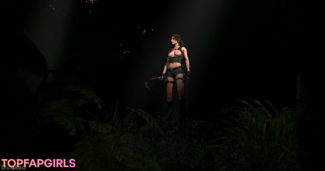 Nacktes geleaktes OnlyFans-Foto von Tomb Raider Lara Croft #1203