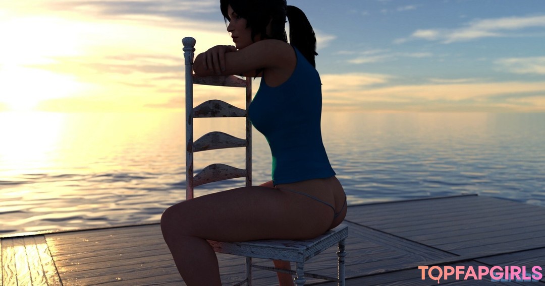 Nacktes geleaktes OnlyFans-Foto von Tomb Raider Lara Croft #1208