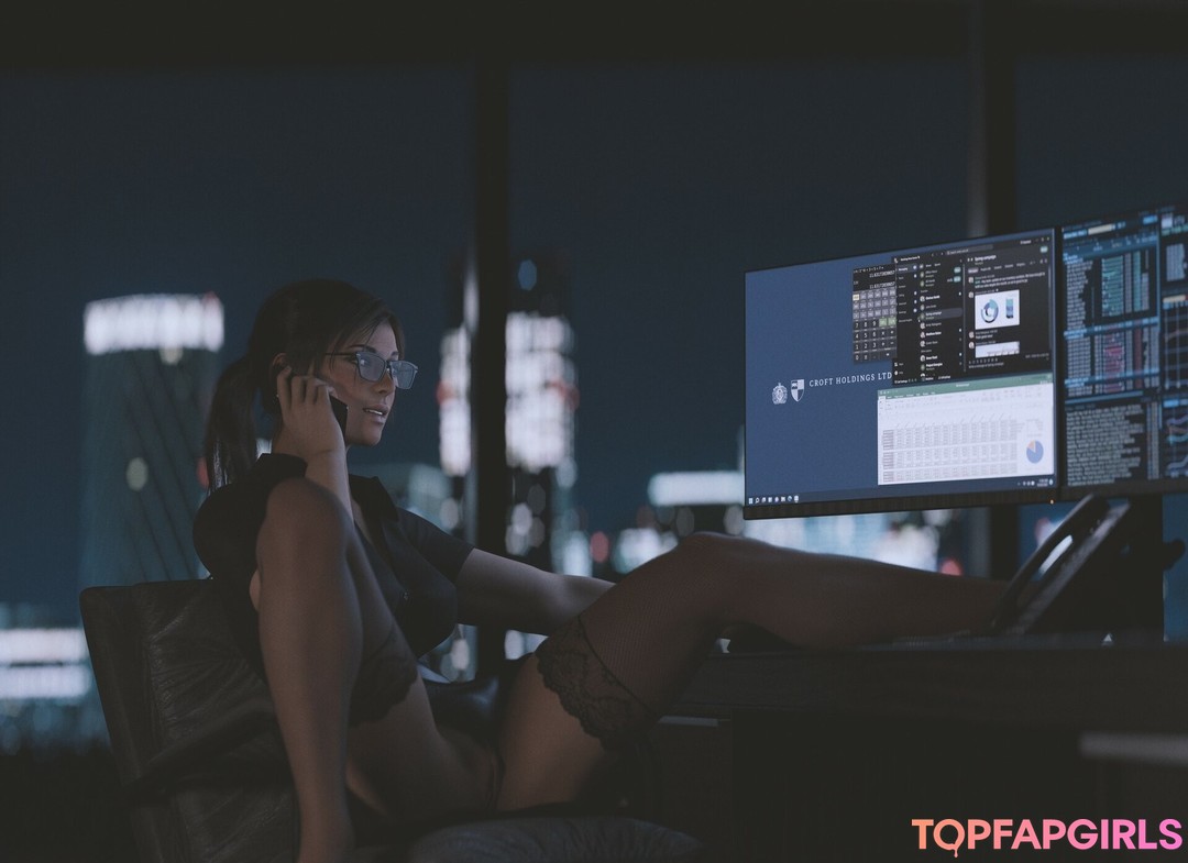 Nacktes geleaktes OnlyFans-Foto von Tomb Raider Lara Croft #1280