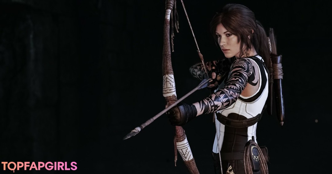 Nacktes geleaktes OnlyFans-Foto von Tomb Raider Lara Croft #1288