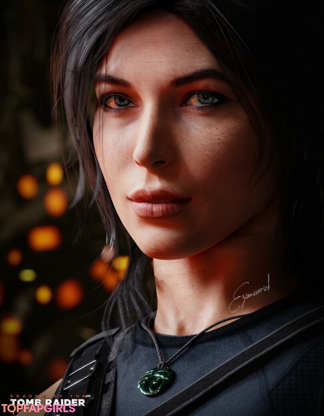 Nacktes geleaktes OnlyFans-Foto von Tomb Raider Lara Croft #1297