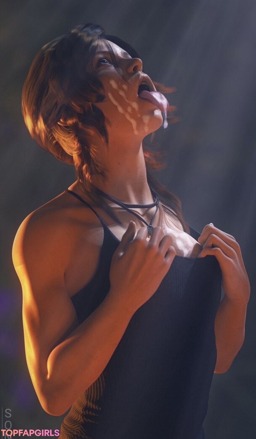 Nacktes geleaktes OnlyFans-Foto von Tomb Raider Lara Croft #1336