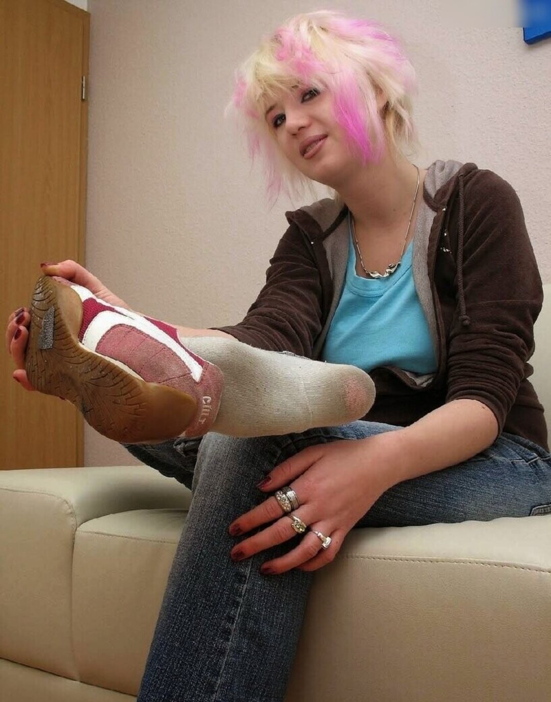 Nacktes geleaktes OnlyFans-Foto von Footlovegirls #1424
