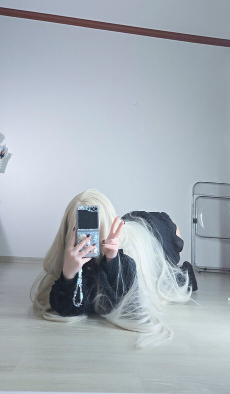 Nacktes geleaktes OnlyFans-Foto von Blue Mingcos