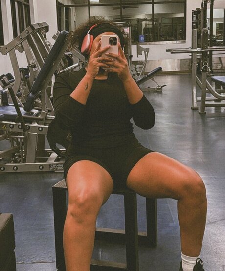 Nacktes geleaktes OnlyFans-Foto von Leila Blake