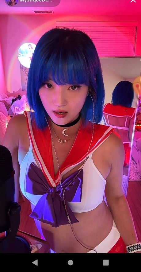 Nacktes geleaktes OnlyFans-Foto von Mystiquede