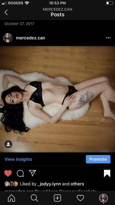Nacktes geleaktes OnlyFans-Foto von Mercedez