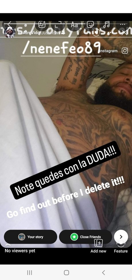 Nacktes geleaktes OnlyFans-Foto von El Atrevido