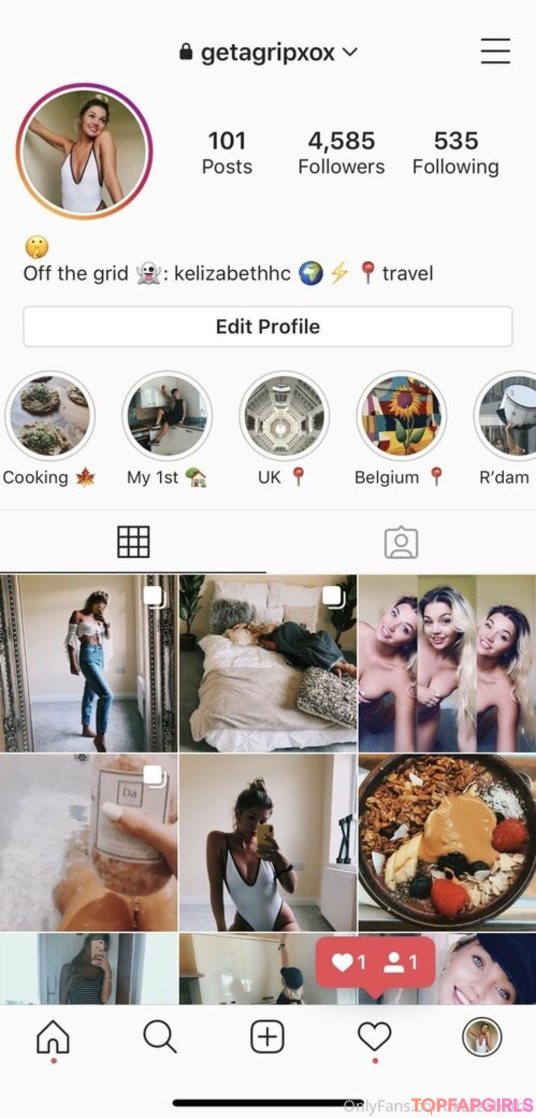 Nacktes geleaktes OnlyFans-Foto von Hempresskc #1091