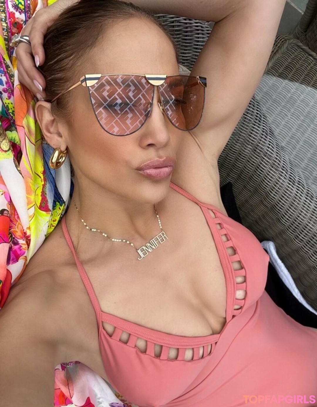 Nacktes geleaktes OnlyFans-Foto von Jennifer Lopez #1023