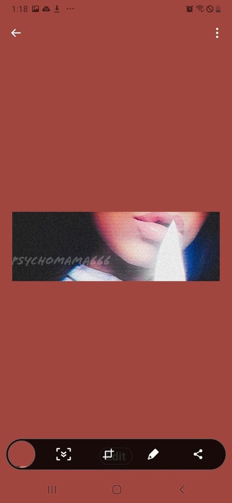 Nacktes geleaktes OnlyFans-Foto von Psychomama666