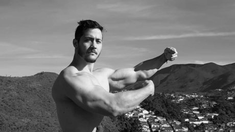 Nacktes geleaktes OnlyFans-Foto von Amateur Bodybuilder