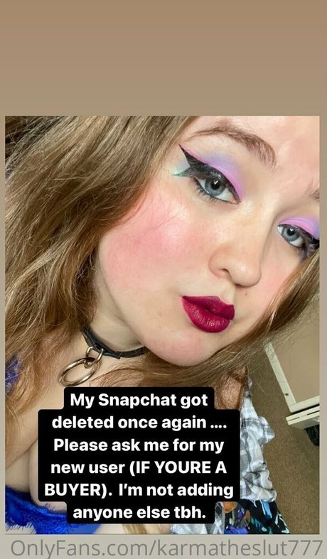 Nacktes geleaktes OnlyFans-Foto von Karmatheslut777