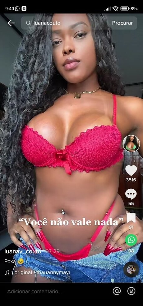 Nacktes geleaktes OnlyFans-Foto von Luana Couto