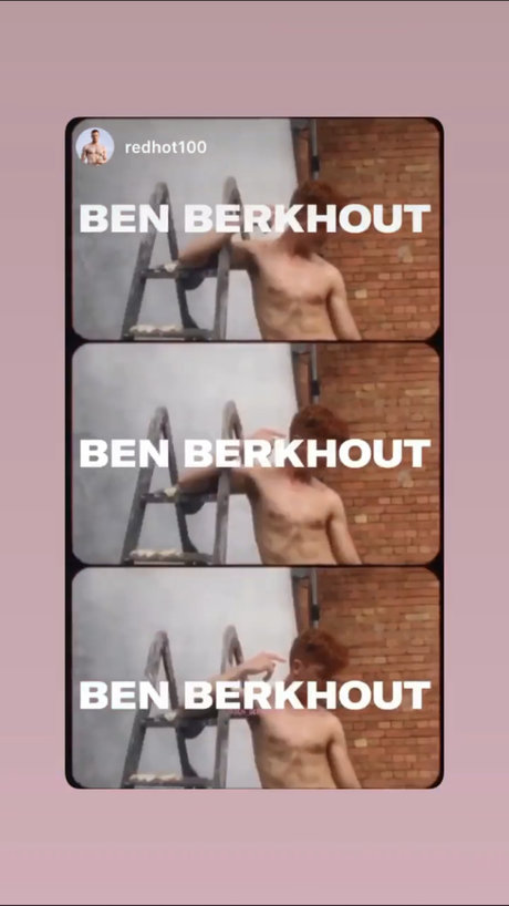 Nacktes geleaktes OnlyFans-Foto von Ben Berkhout
