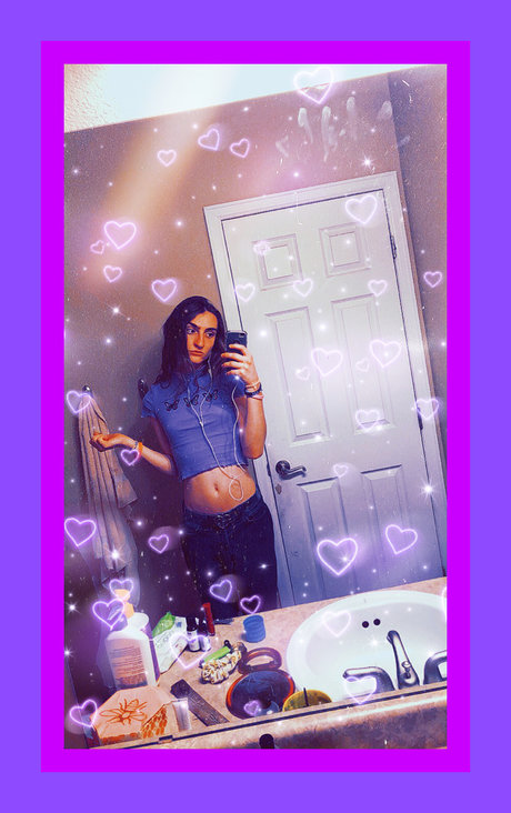 Nacktes geleaktes OnlyFans-Foto von Stoner Chick  