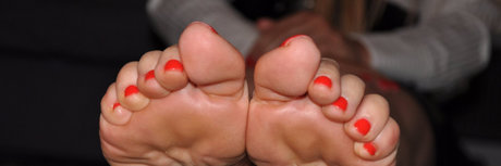 Nacktes geleaktes OnlyFans-Foto von Lady Godiva Foot Fetish