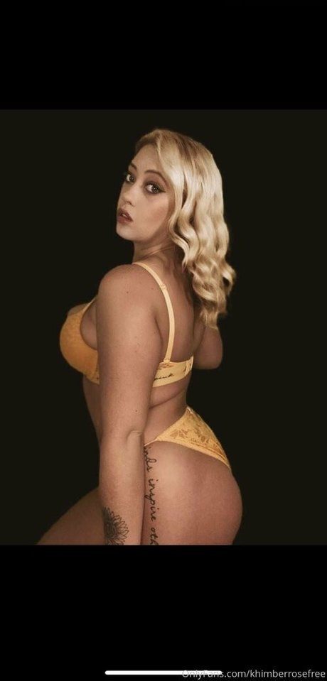 Nacktes geleaktes OnlyFans-Foto von Khimberrosefree
