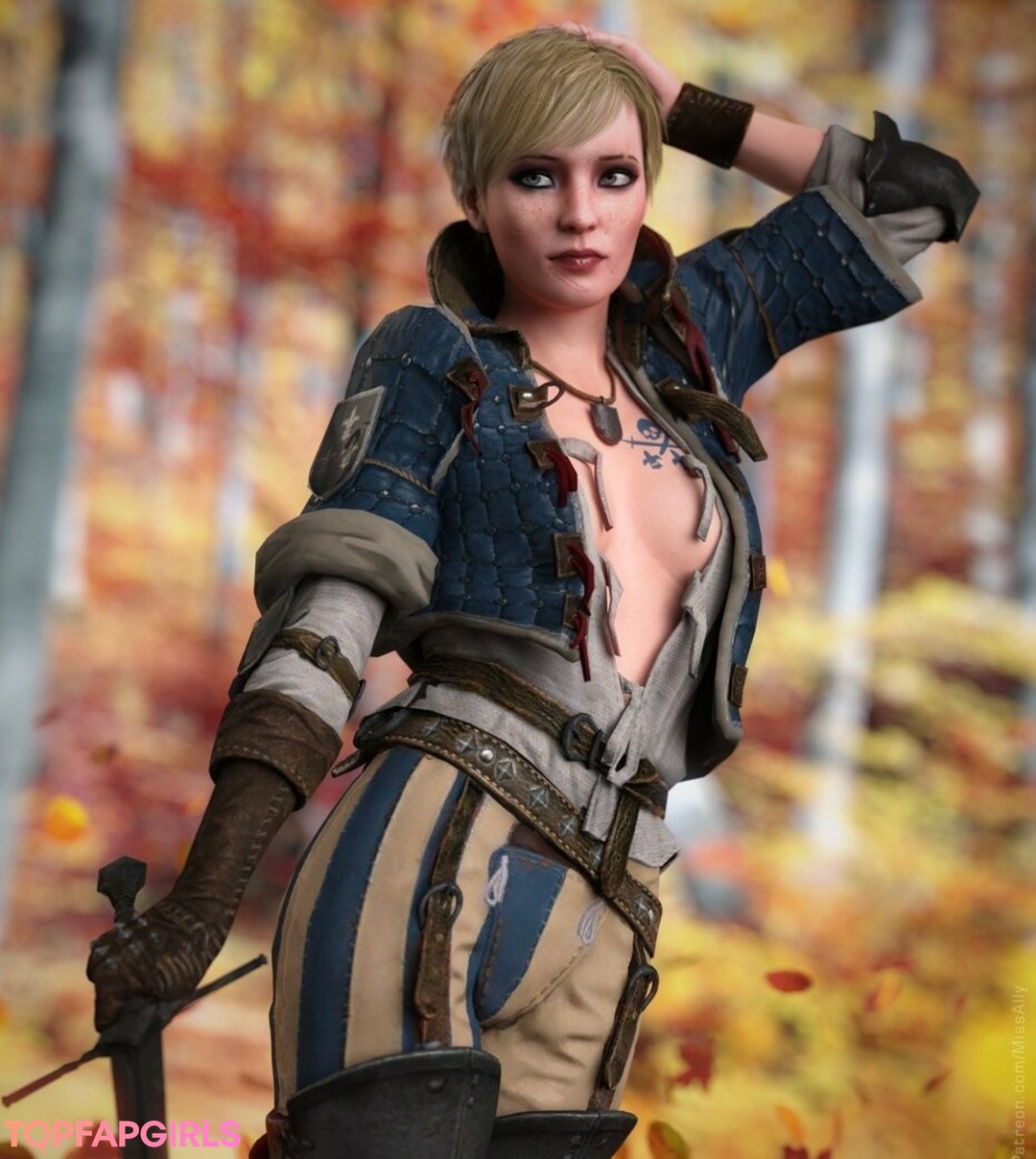 Nacktes geleaktes OnlyFans-Foto von The Witcher #1580