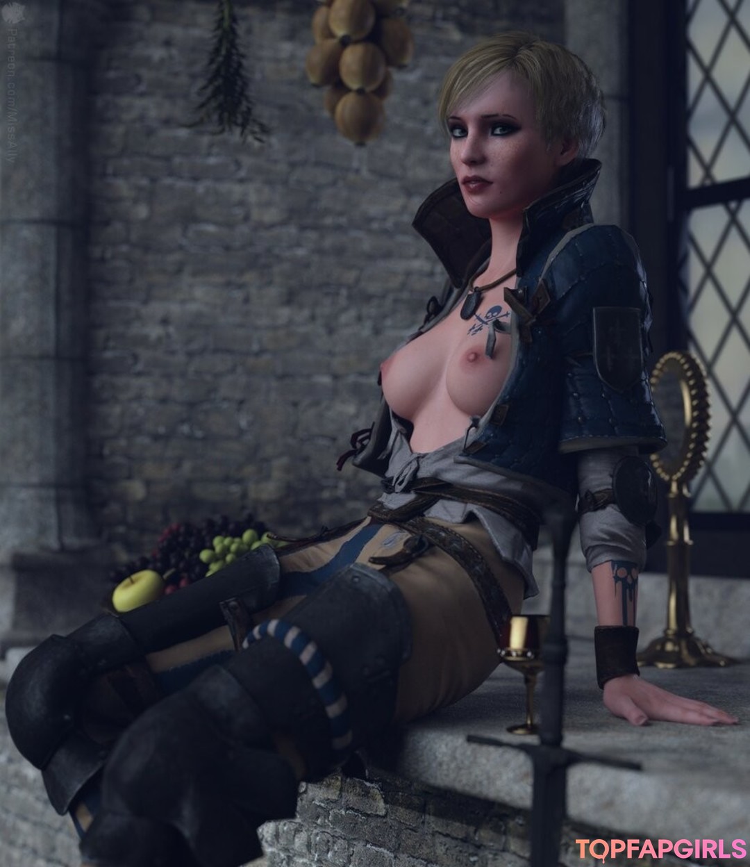 Nacktes geleaktes OnlyFans-Foto von The Witcher #1587