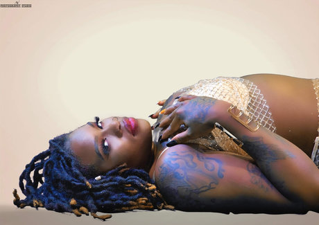 Nacktes geleaktes OnlyFans-Foto von Ebony The Demigoddess